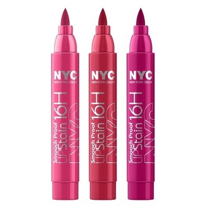 dudak, dudak renklendiricisi, NYC, lip stain, ruj, lip gloss